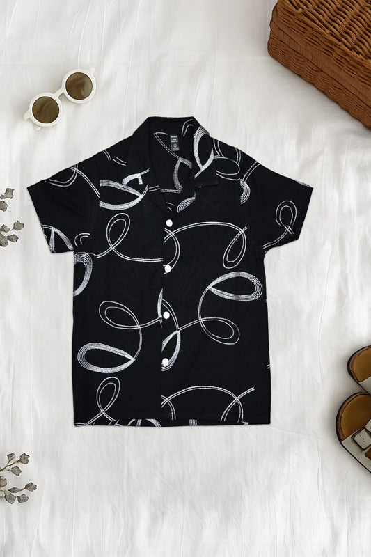 Kids Linen Casual Shirt