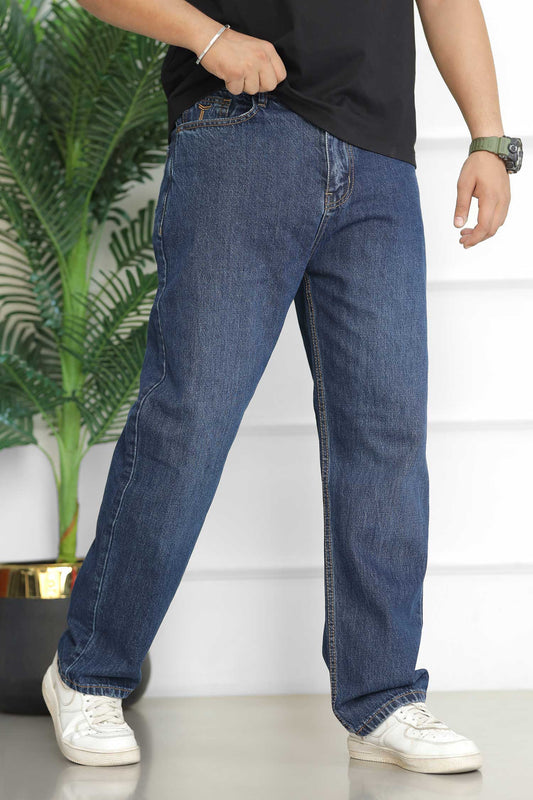 Plain Slim Fit Denium Jeans