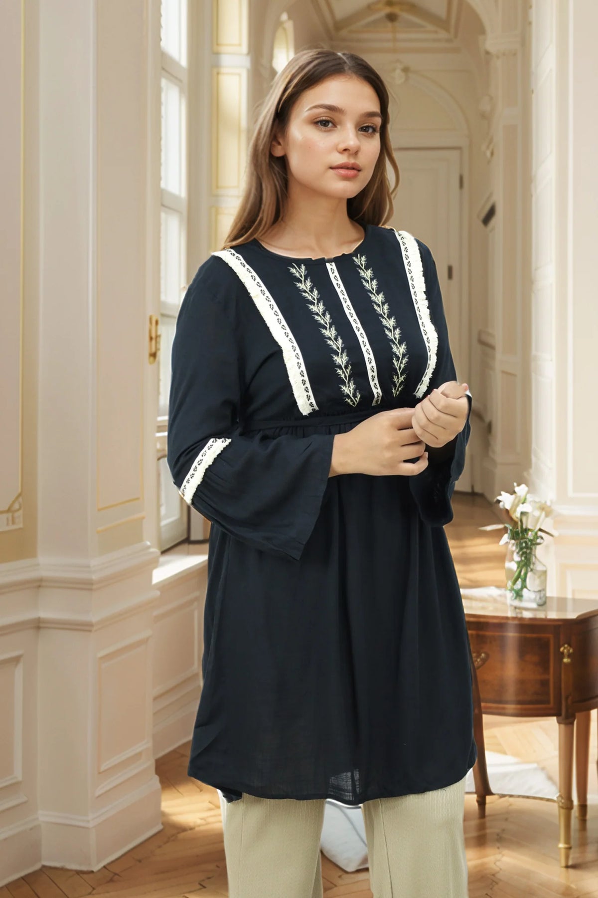 Turkish Embrioded Top