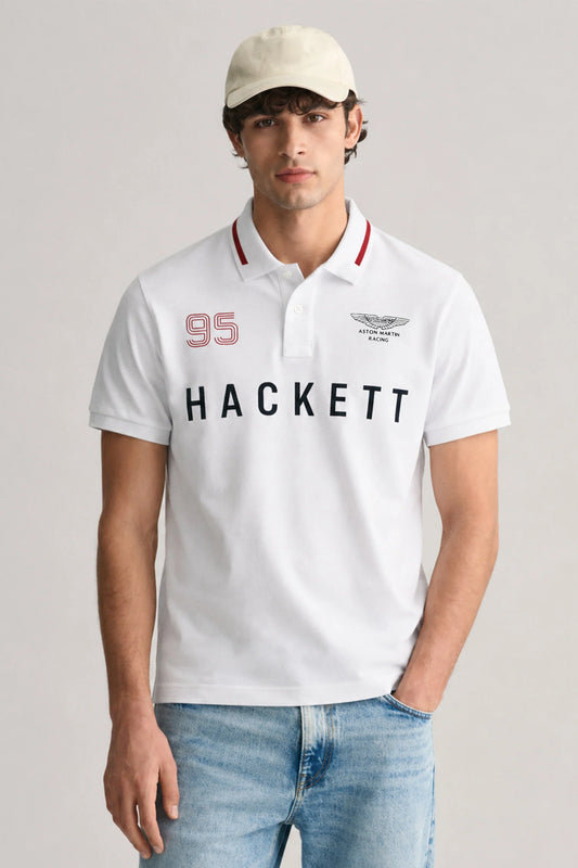 Hcket x Aston Martin Racing Addition Men's Polo Shirt